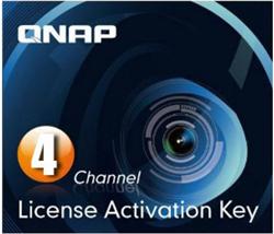 QNAP LIC-CAM-NAS-4CH, licence
