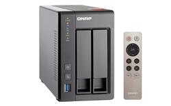 QNAP SOHO TS-251+-8G, 2-bay, Tower, Intel Celeron 2.0 GHz Quad Core, 8GB DDR3L, 2 x GbE