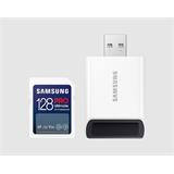 Samsung paměťová karta 128GB PRO ULTIMATE SDXC CL10 U3 V30 (č/z: až 200/130MB/s) + USB adaptér