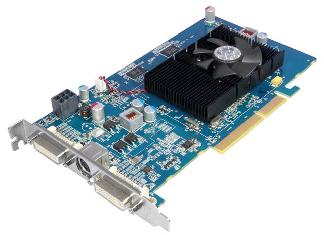 Sapphire HD4650 AGP 512MB DDR2 600/800MHz DVI/VGA/HDMI SnglSlot-fan