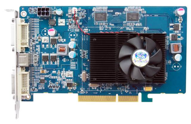 Sapphire HD4650 AGP 512MB DDR2 600/800MHz DVI/VGA/HDMI SnglSlot-fan