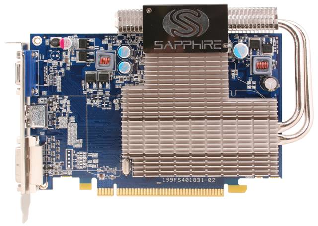 Sapphire HD4650 Ultimate PCIe 1GB DDR2 600/800MHz DVI/VGA/HDMI Heatsink