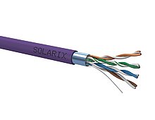 Solarix instalační kabel CAT5E FTP LSOH Eca 500m/cívka SXKD-5E-FTP-LSOH