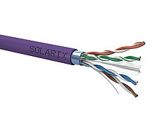 Solarix instalační kabel CAT6 FTP LSOH Eca 500m/cívka SXKD-6-FTP-LSOH