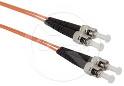 Solarix patch kabel 62,5/125 STupc/STupc MM OM1 1m duplex SXPC-ST/ST-UPC-OM1-1M-D