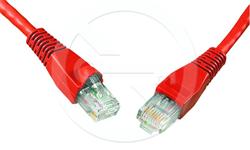 Solarix patch kabel CAT6 UTP PVC 2m červený snag-proof C6-114RD-2MB
