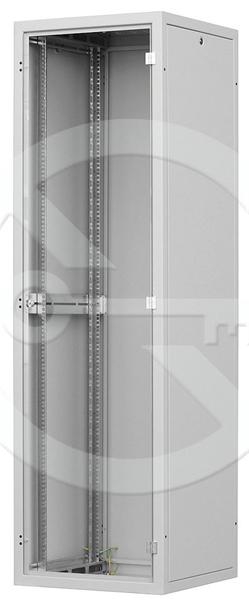 Solarix rozvaděč LC-30 22U, 600x600 RAL 7035, skleněné dveře