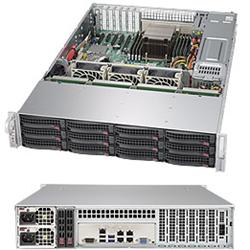 SUPERMICRO 2U SuperStorage Server 1xLGA-2011-3, 8xDIMM DDR4 ECC reg.,12x HS 3,5" bay, Expander, LSI3008 SW con., 2x920W