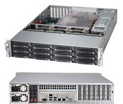 SUPERMICRO 2U SuperStorage Server 2xLGA 2011, 24xDIMM DDR3 reg.,12x HS 3,5" SAS2/SATA3,LSI 2208, 2x920W,IPMI