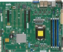 SUPERMICRO MB 1xLGA1151, iC236,DDR4,6xSATA3,PCIe 3.0 (1 x8, 1 x8 (in x16), 1 x4 (in x8)), 1x M.2 NGFF, 4xLAN, IPMI