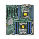 SUPERMICRO MB 2xLGA2011-3, iC612 16x DDR4 ECC,10xSATA3,(PCI-E 3.0/3,2(x16,x8)PCI-E 2.0/1(x4),Audio,2x LAN