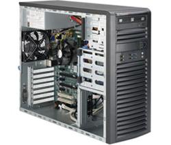 SUPERMICRO Mini-Tower server 1x LGA1150, iC226, 4x DDR3 ECC, 4x SATA Fix (3,5"), 500W