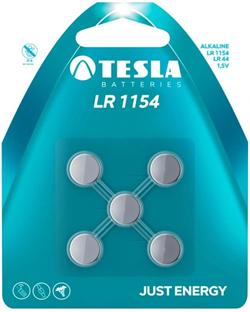 Tesla alkaline baterie LR1154, LR44, 5pcs/pack