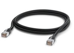 Ubiquiti Patch kabel, venkovní, STP, Cat5e, 2m, černá