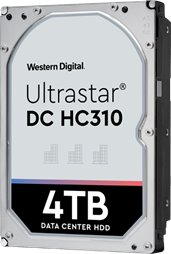 Western Digital (HGST) Ultrastar DC HC310 / 7K6 3.5in 4TB 256MB SATA 512E SE (náhrada WD4002FYYZ)