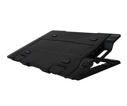 Zalman chladič pro notebook do 17", černý, výškově nastavitelný