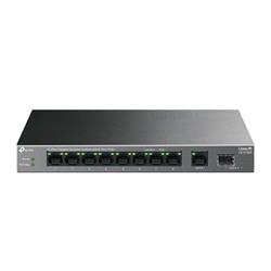 10-Port Gigabit Desktop Switch with 8-Port PoE+ PORT: 8× Gigabit PoE+ Ports, 1x Gigabit Non-PoE Port, 1× Gigabit SFP Slo