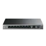 10-Port Gigabit Desktop Switch with 8-Port PoE+ PORT: 8× Gigabit PoE+ Ports, 1x Gigabit Non-PoE Port, 1× Gigabit SFP Slo
