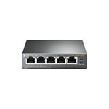 5-Port Gigabit Desktop Switch with 4-Port PoE+ PORT: 4× Gigabit PoE+ Ports, 1× Gigabit Non-PoE Port SPEC: 802.3af/at,