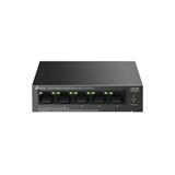 5-Port Gigabit Desktop Switch with 4-Port PoE+ PORT: 4× Gigabit PoE+ Ports, 1× Gigabit Non-PoE Port SPEC: 802.3af/at,