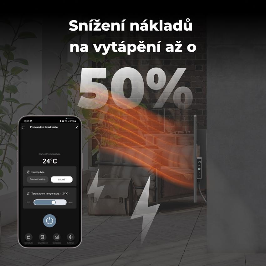 AENO GH6s Chytré Topení, infrared + konvekce, tvrzené sklo,LED displej, 700W, Antique marble - LIMITOVANÁ EDICE