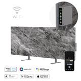 AENO GH6s Chytré Topení, infrared + konvekce, tvrzené sklo,LED displej, 700W, Antique marble - LIMITOVANÁ EDICE