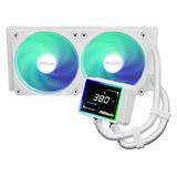 AIOCOOL Asrock Challenger White 240 Digital, ARGB, White, 240mm