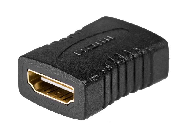 Akyga Adaptér HDMI-F/HDMI-F, Duplex, černá