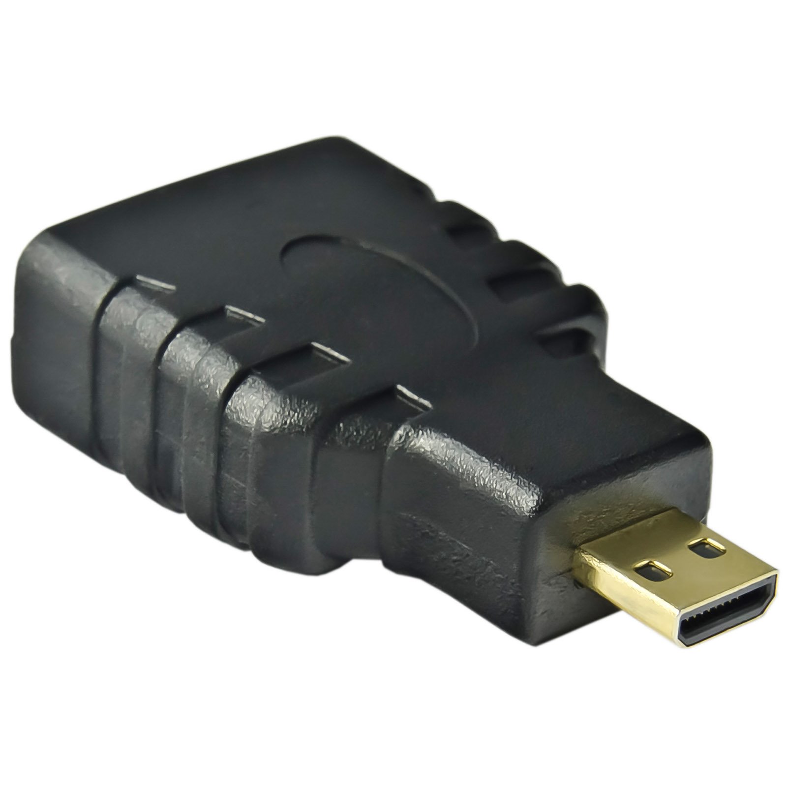 Akyga Adaptér HDMI/microHDMI, ABS, černá