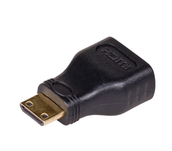 Akyga Adaptér HDMI/miniHDMI, Duplex, černá