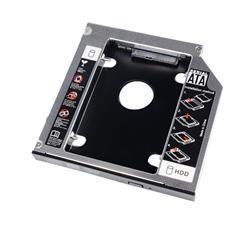 Akyga adaptér Slim 5,25"/2,5" HDD/cerná