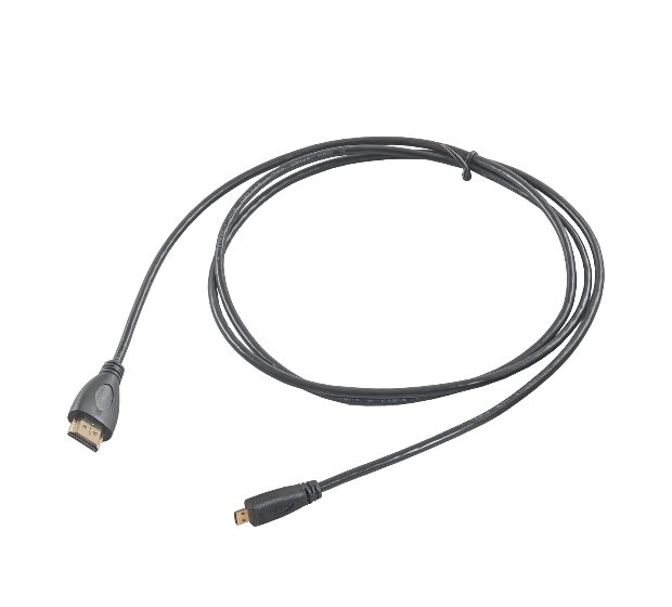 Akyga kabel audio-video/HDMI/micro HDMI ver.1.4/PVC/cerná