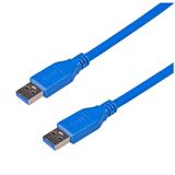 Akyga kabel USB 3.0 A-A 1.8m/modra