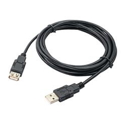 Akyga kabel USB AM-AF 3.0m /černá