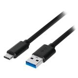 Akyga Kabel USB-A 3.1/USB-C černá 0,5m