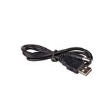 Akyga Kabel USB-A DC 5.5 x 2.1 mm, ABS, černá, 80cm