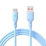 Akyga Kabel USB-A / USB-C 1m AK-USB-63 18W, Blue Silicone