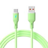Akyga Kabel USB-A / USB-C 1m AK-USB-64 18W, Green Silicone