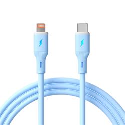 Akyga Kabel USB-C / Lightning 1m AK-USB-72 30W, Blue Silicone