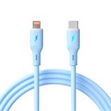 Akyga Kabel USB-C / Lightning 1m AK-USB-72 30W, Blue Silicone