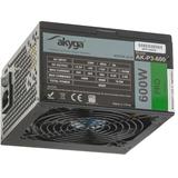 Akyga PC zdroj ATX 600W Pro Series, ventilátor 120mm