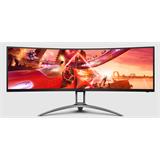 AOC AG493UCX2 49"W VA LED 5120x1440 80 000 000:1 4ms 550cd 2xDP 2xHDMI USB-C(65W) 165Hz repro