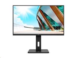 AOC Monitor U32P2, 32", VA, 3840x2160, 16:9, 350cd, 3000:1, 4ms, DP, HDMI, 60Hz, repro