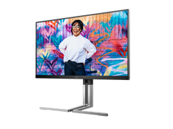 AOC Q27U3CV 27"W Nano IPS 2560x1440 50 000 000:1 4ms 420cd 2xHDMI DP USB-C(96W) pivot repro