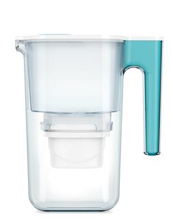 AQUA OPTIMA - Filtrační konvice Perf Pour 2,4l Teal + 6x filtr Evolve+