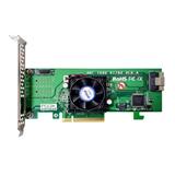 ARECA Tri-mode RAID0/1/10 card 8-port int. (SFF-8654), PCIe4.0 x8 Card, LP