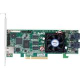 ARECAARC-1216-4I 4-port SAS/SATA (1xSFF8643), 1GB cache, RAID 0/1/1E/10/00/100, PCI-E 3.0 x8,LP