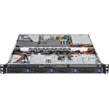 ASRock Rack 1U server 1x AM4, X570, 4x DDR4 ECC, 4x SATA 3,5HS, 2xM.2, PCIe4 x16, 2x 1Gb LAN, 2x 450W, IPMI