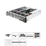 ASRock Rack 2U1G-B650 - AM5, B650, 4xDDR5 ECC/nonECC UDIMM, 2xM.2, 2xPCIe, 2x1200W, IPMI