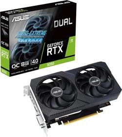 ASUS DUAL RTX3050 OC V2 8GB/128-bit GDDR6